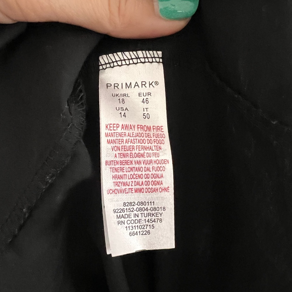 Primark Casual Tiered Midi Dress - Sz 14 - Picture 5 of 7